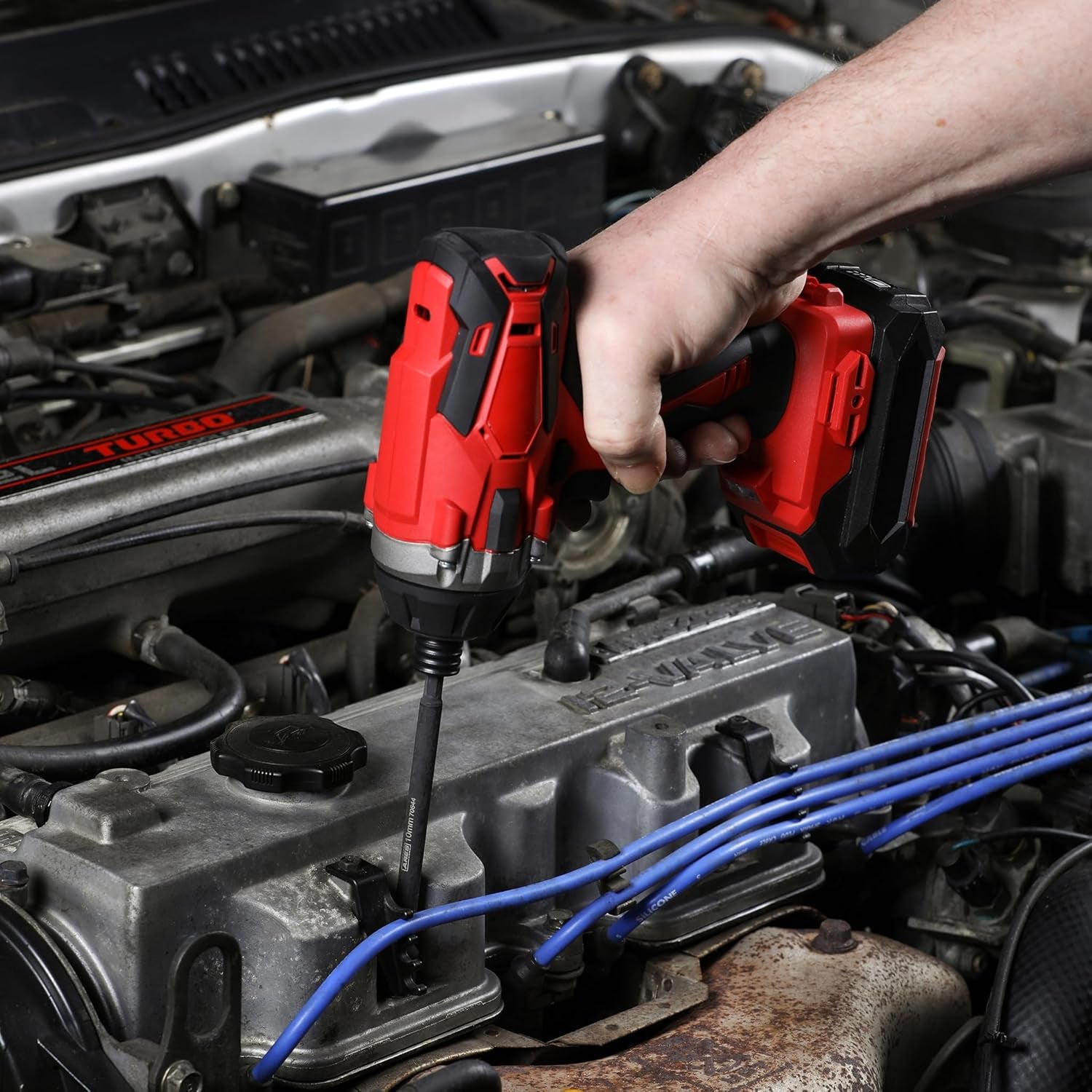 70644-10Mm Magnetic Impact Nut Driver - Impact Grade Nut Setter with Industrial Strength Magnet