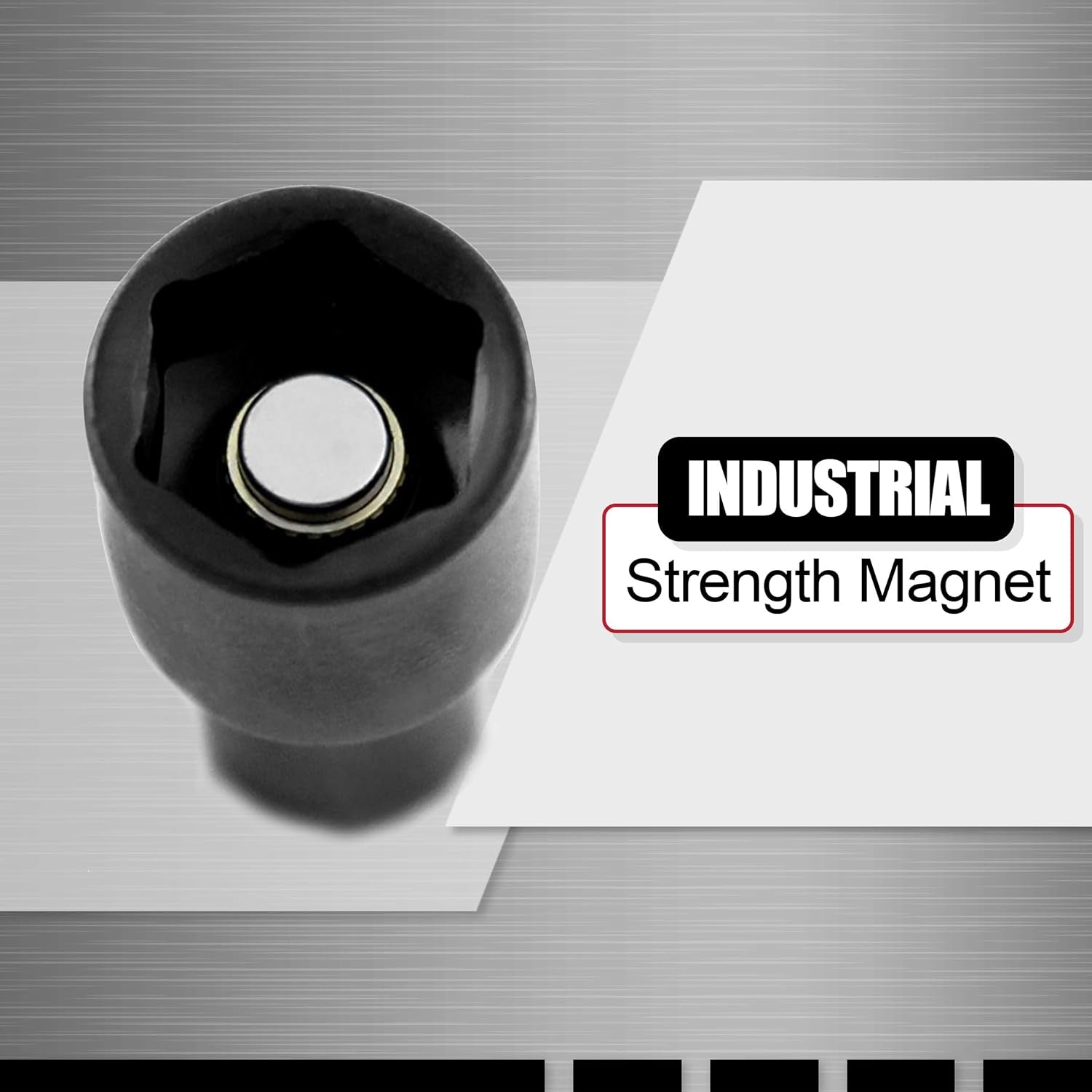 70644-10Mm Magnetic Impact Nut Driver - Impact Grade Nut Setter with Industrial Strength Magnet