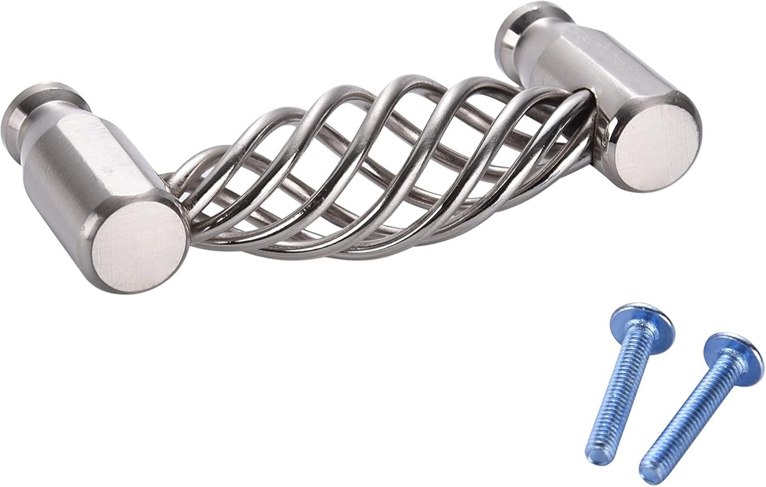 900SN-10 Satin Nickel Bird Cage Cabinet Pull 3" 76Mm (Pack of 10)