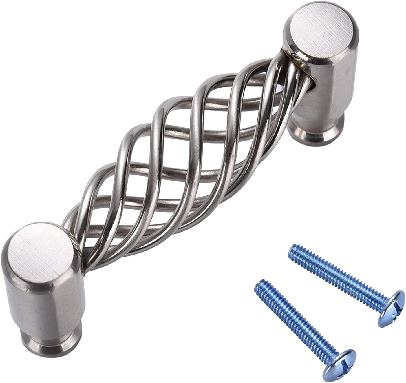 900SN-10 Satin Nickel Bird Cage Cabinet Pull 3" 76Mm (Pack of 10)