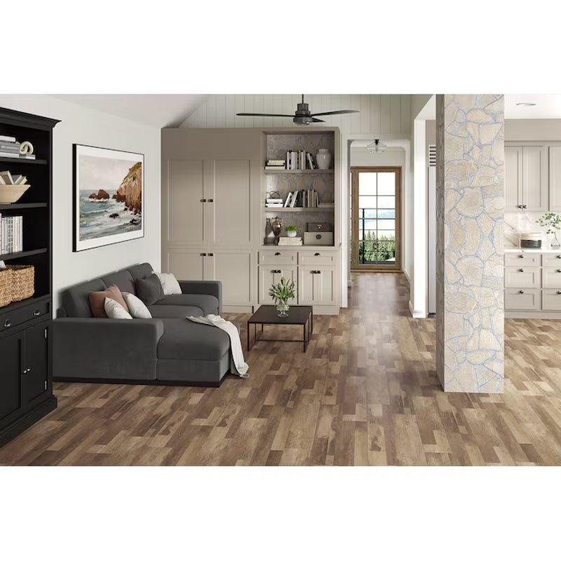 Russet 12-Mil X 7-In W X 48-In L Waterproof Luxury Vinyl Plank Flooring ( 18.78-Sq Ft Carton )
