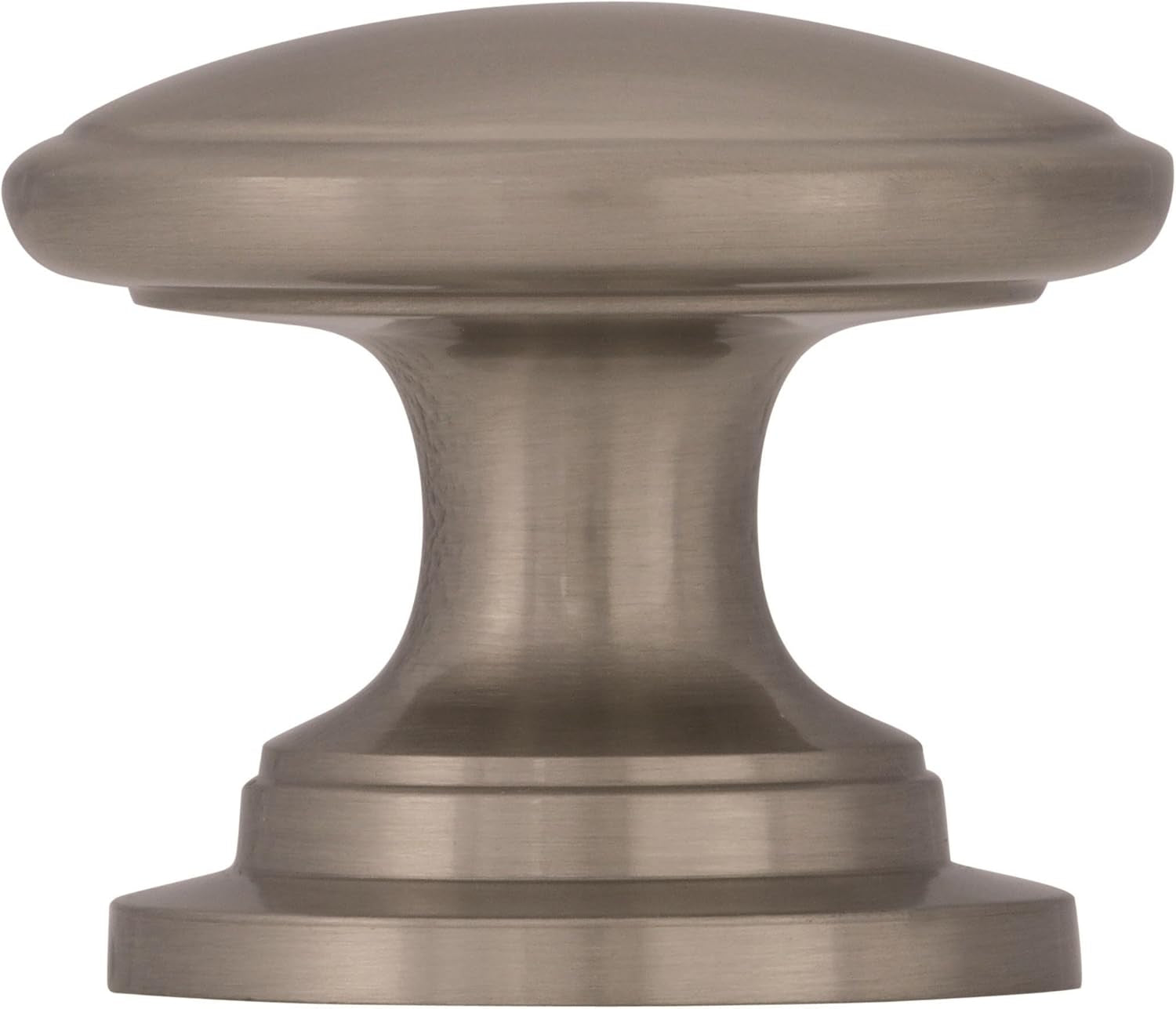 | Cabinet Knob | Satin Nickel | 1-1/4 Inch (32 Mm) Diameter | Ravino | 1 Pack | Drawer Knob | Cabinet Hardware, BP53012G10