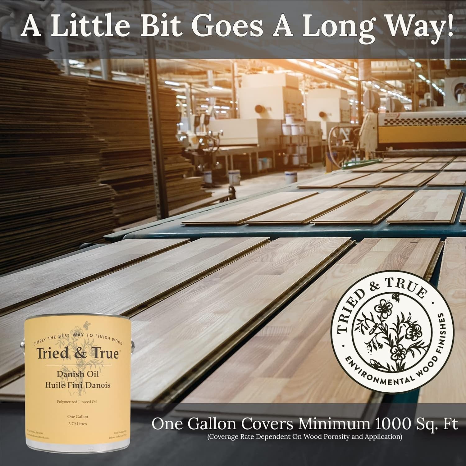 Original Wood Finish, Pint - Linseed Oil & Beeswax Blend, Ideal for All Woodwork, Long-Lasting Durability, Food Safe Sealer, Non-Toxic Wood Finish