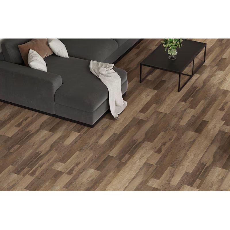 Russet 12-Mil X 7-In W X 48-In L Waterproof Luxury Vinyl Plank Flooring ( 18.78-Sq Ft Carton )