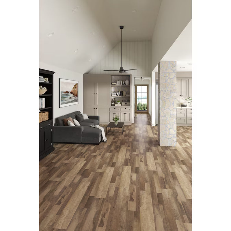 Russet 12-Mil X 7-In W X 48-In L Waterproof Luxury Vinyl Plank Flooring ( 18.78-Sq Ft Carton )