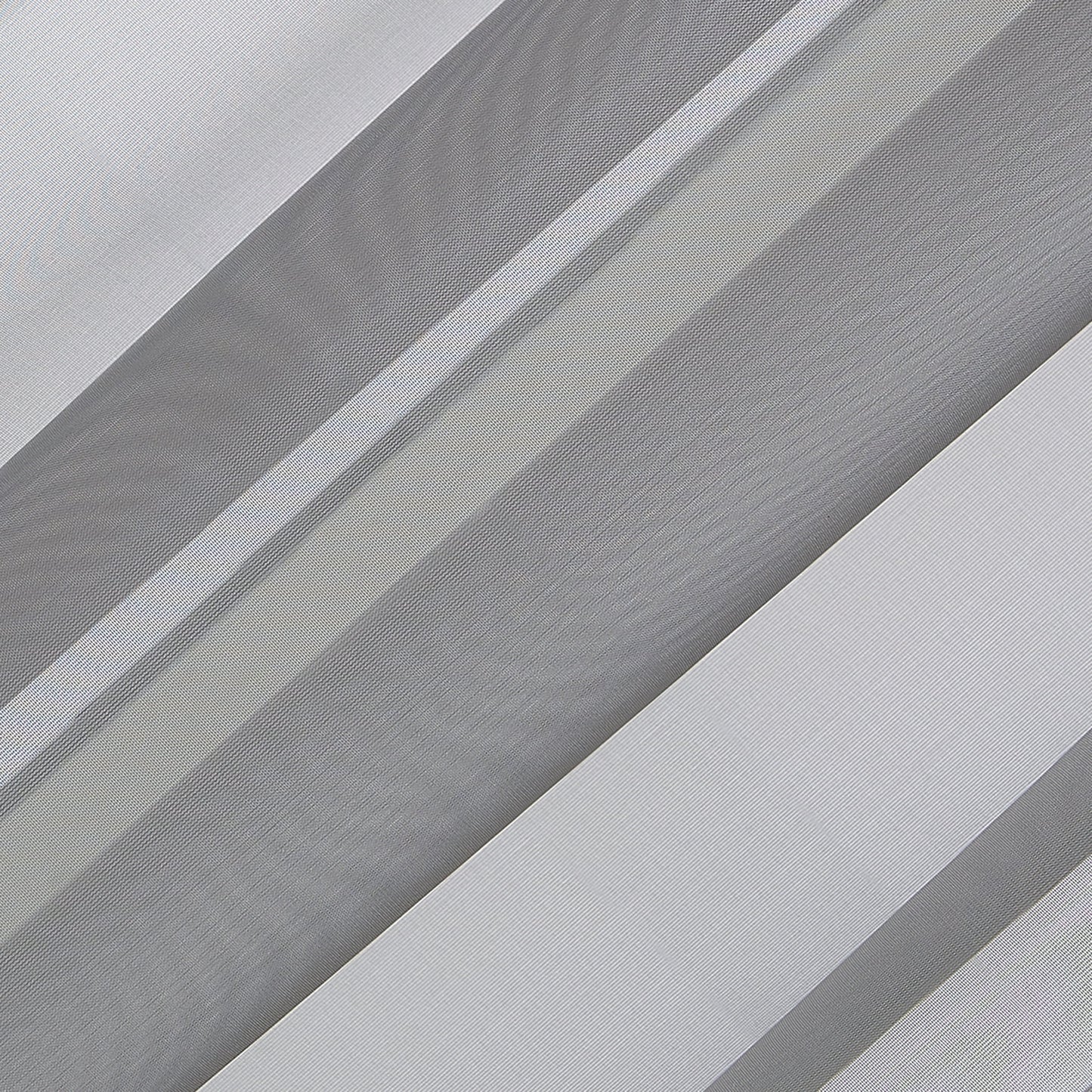 Marjorie Sheer Voile Single Curtain, Gray, 59" W X 63" L